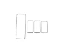 For Discovery 5 For L462 Interior Car Door Window Switch Button Frame Trim Cover 4pcs 2017-2019 Car Interior Decoration Accessories Gear Shift Panel Trim