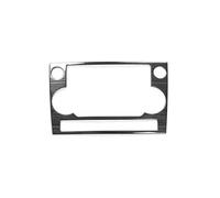 For Discovery For Sport 2015 2016 2017 2018 Trim Black Stainless Steel Center Console Frame Decoration Cover Gear Shift Panel Trim(CD frame)