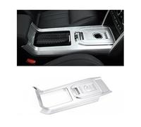 For Discovery For Sport 2015-2020 Car Center Console Gear Box Panel Cover Trim Carbon Fiber Decorative Trim Cover Interior Strips 1Pcs Gear Shift Panel Trim( Silver)