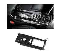 For Discovery For Sport 2015-2020 Car Center Console Gear Box Panel Cover Trim Carbon Fiber Decorative Trim Cover Interior Strips 1Pcs Gear Shift Panel Trim( Black)