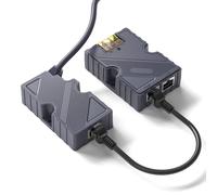 for Dishy V2 to RJ45 Adapter Compact Ethernet Cord and Converter Kit with POE Injector T568B Pin 10/100/1000Mb/ S