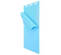 For DIY For BEEKEEPING Foundation For MOLD Made from Flexible Silicone for Producing For HONEYCOMB Wax Sheets for Hive Frames (Light Blue)