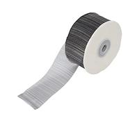 for DIY, for Decorative Ribbon, 40mm, Exquisite Organza Sheer Chiffon, Wrapping (Black)