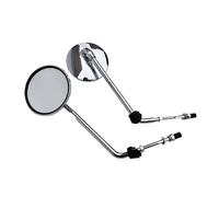 For Django For QP150T-C Motorcycle Side Mirrors Rear View Mirror Accessories(Chrome-plated 1PAIR)