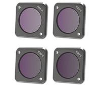 For DJI Action 2 Filter Camera CPL UV ND SART NDPL NIGHT Filters Aluminium Optical Glass Lens for DJI OSMO Action 2 Accessories Drone accessories (Color : 4IN1 NDPL)