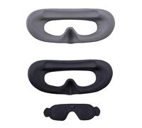For DJI AVATA 2 Goggles 3 Mask Pad Face Cushion Cover Foam Sponge Comfortable For DJI AVATA 2 Goggles 3 (grey+dust cover)