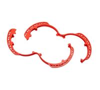 for DJI Avata 360 Drone Protective Cover Bumper Ring, Landing Gear, Flight Tail Rear Wing,Snap-On Design (red bumper ring)