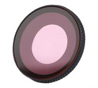 For DJI for Osmo Action 5 Pro/4 Camera Filter, Aluminium Alloy Diving Lens Protector with Anti-Fog Ring, Waterproof Underwater Colour Correction Accessory(Light Red)
