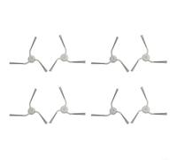 For DJI For ROMO S A P Robot Vacuum Side Brushes Replacement Parts Washable Construction with Flexible Silicone Tips for Edge Cleaning Efficiency (2 * 2pc)