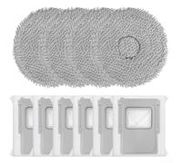 for dji for romo S P A Vacuum Parts Kit Including Roller Brush Side Brushes Filters Mop Cloths and Bags