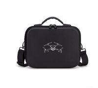 For DJI Lito 1/For X1 Storage Bag: Portable PU Shoulder Case for and Remote Control, Compact Outdoor Carry Organizer with Strap, Gray/Black(Black)