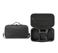 for DJI Lito X1, Portable Large Capacity Storage Bag Waterproof Shockproof Protective Case, Drone Lito 1 /X1 Travel Shoulder Bag fit RC N3 Remote Control (Black)