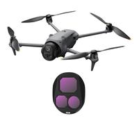 For DJI Mavic 4 Pro, ND8/16/32/64 Light Reduction Filters CPL Polarizer Filter, Drone Mavic 4Pro Optical Lens Protector Neutral Density Camera Lens ND Films (ND8)