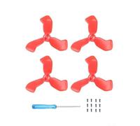 For DJI Neo 2 Propeller Guards,PC Material Blade Protectors With Screws,For Enhanced Flight Safety Durability Black(red)