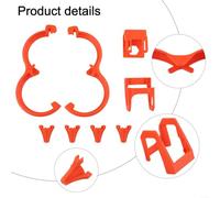 For DJI NEO2 Propeller Protection Accessory Kit with Anti Collision Shields to Reduce Damage Risk and Support Flight Performance (Orange)