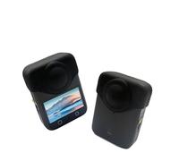 For DJI Osmo 360, Lens Silicone Protective Cover Scratch-Resistant Drop-Proof Protector, Sport Camera Osmo 360 Soft Portable Lens Cap (Black)