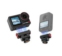 For DJI OSMO 360, Magnetic Quick Release Foldable Adapter Multifunctional Adjustable Expansion Base with 1/4” Screw, fit ACTION5 Pro/4/3/2 Sport Camera