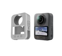 For DJI OSMO 360, Portable Silicone Protective Case Non Slip Anti Impact Shockproof Protector, Sport Camera OSMO360 Full Protection Soft Shell (Grey)