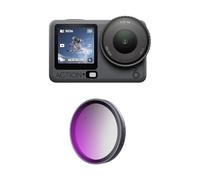 For DJI Osmo ACTION 6, Optical Filter CPL Polarizing Dimmer ND8/16/32/64 Set Black Mist 1/4 Filter, Osmo ACTION 6 Lens Light Reduction Protective Film. (CPL)