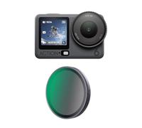 For DJI Osmo ACTION 6, Optical Filter CPL Polarizing Dimmer ND8/16/32/64 Set Black Mist 1/4 Filter, Osmo ACTION 6 Lens Light Reduction Protective Film. (ND64)