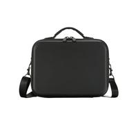 for DJI Osmo Action 6, Portable Large Capacity Accessories Storage Handbag PU Waterproof Protective Case, Osmo Action 6 Travel Shoulder Bag (Black Sohulder Bag)