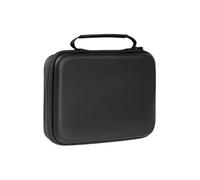 for DJI Osmo Action 6, Portable Large Capacity Accessories Storage Handbag PU Waterproof Protective Case, Osmo Action 6 Travel Shoulder Bag (Black Handbag)