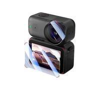 For DJI Osmo Nano, 9H Tempered Glass Screen Protector HD Anti Scratch Anti Impact Film, Osmo Nano Lens PE Soft Protective Film Accessories (One Set)