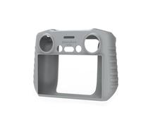 for DJI RC 2 Remote Control Silicone Case with Screen Remote Control Protective Cover with Shade (Gray)