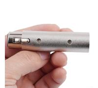 For DMX Lighting Adapter Allowing Standard XLR Cabling to Interface with 5 Pin For DMX Inputs on Fixtures Controllers and Distribution Boxes (3 pin Male to 5 pin Female)