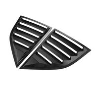 For Dodge Challenger 2015-2022 Car Rear Louver Window Side Shutter Cover Trim Sticker Vent Scoop Abs Style