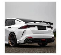 For Dodge For Attitud 2021-2023 BodyKit Car Rear Trunk Lid Duck Lip Spoiler Wings Carbon Exterior Tuning Accessories Part Car Spoiler Wing Rear Trunk(Glossy Black)