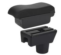 For Dodge For Attitude Car Armrest Storage Box PYPFQUMQGR(C2 black line No USB)