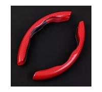 For Dodge For Challenger For Avenger For SXT For Caliber For Nitro For RAM 1500 Car Steering Wheel Cover Auto Parts Wheel Sleeve Protector(Red-1)