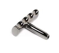 For Dodge For Charger For Challenger For Compass Black Aluminum Alloy T-Handle Shifter Shift Knob Gear Lever Car Gear Shift Knob(Black)