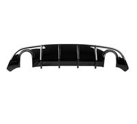 For Dodge For Charger For SRT/For Scat Pack For Daytona/GT/RT 2015-2024 Rear Bumper Lip Diffuser Spoiler Lower Splitter Carbon Look Glossy Black Rear Bumper
