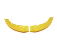 For Dodge For Charger SRT For Scat Pack 2015 2016 2017 2018 2019 Car Front Bumper Splitter Lip Deflector Lips Diffuser Spoiler Protection(Yellow)