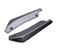 For Dodge For Charger SXT SRT Challenger 2000-2022 Side Spoiler Diffuser Canards Car Accessories 2PCS Rear Bumper Splitter Universal(Fiber Look)