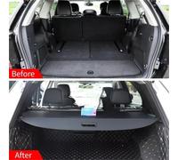 For Dodge For Journey 5-Seater 2009-2020 retractable boot cover | Effectively conceals items; protects the trunk from direct sunlight; quick installation(Carbon Fiber)