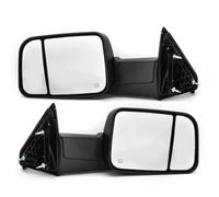 For Dodge For Ram 1500 2009-2015 For Ram 2500 3500 2010-2015 2x Rearview Side Mirror Heated Mirror Glass Lens Turn Signal Puddle Lamp Full Complete Door Wing Mirror Unit