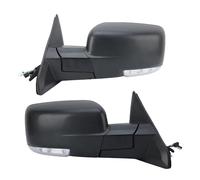 For Dodge For Ram 1500 2500 3500 2013-2018 Power Folding Dual Lamps Heated Rearview Mirror Side Assembly Full Door Wing Mirror(A 1 pair)
