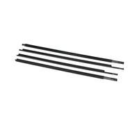 for Dodge for Ram 1500 2500 3500 4500 5500 Crew Cab 2009-2021 55112376AH 55112377AH Weatherstrip Window Moulding Trim Seal WEFOLEN