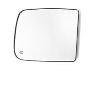 For Dodge For Ram 1500 2500 3500 4500 5500 For Trunk 2009-2019 Big Small Rearview Tow Wing Side Mirror Glass Car Rearview Mirror Glass Plate(Right side big)