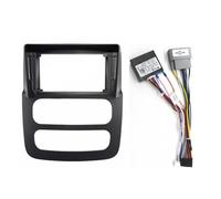 For Dodge For Ram 2002 2003 2004 2005 Car Radio Fascia Auto Stereo Install Dash Panel Bezel Faceplate Frame Kit Cable Canbus Adapter Car Radio Front Panel Frame(Fascia cable canbus)
