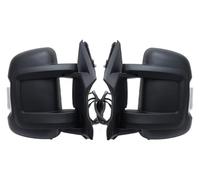 For Dodge For Ram For Promaster 2014-2020 Power Adjustable Lens Turn Signal Door Wing Unit Side Rearview Mirrors Complete Wing Mirrors(1pair)