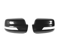 For Dodge Ram 1500 TRX 2023 1 Pair Left+Right Rearview Mirror Cover Housing Cap ABS Carbon Door