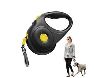 for Dogs - ABS PC Rope | 15.8 x 3.8 x 9.7 cm 75 kg | This Retractable Training Ensures Total Control for Daily Walks and Your Life