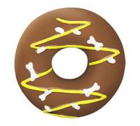 For Dogs Donuts - for Dogs with Squeaks, Exercise Chew and Relieve Boredom, The Sound of Squeaky Shaped Donut for Chewing Pets