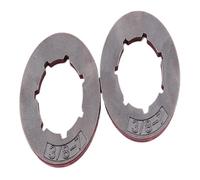 For Dolmar for Makita Chainsaw Sprocket Rim 3/8 7 Teeth ID 19mm Small Spline for DCS430 DCS4300 DCS520i 109 110 111 115 115i Replacement Parts 2-Pack
