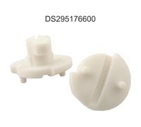 For Dometic Fridge Vent Closing Clip, ABS Material, Beige, Replacement for Caravan and Motorhome, 2-Pack, DS295176600