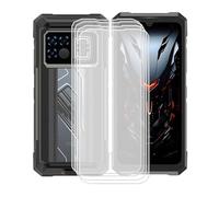 For Doogee Fire 6 Max Screen Protector Tempered Galss, KJYFOANI [4 Pack] High Clear [9H Hardness] [Bubble Free] [Easy Install] Matte Protective Film for Doogee Fire 6 Max 6.72 Inch.
